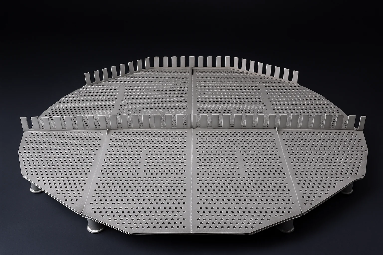 Dual Flow Trays