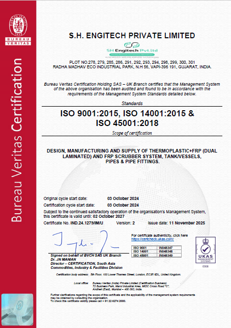 Our ISO Certifications